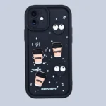 iPhone 12 Coffee Case - 3D Coffee Silicon Case