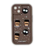 iPhone 7 Coffee Case - 3D Coffee Silicon Case