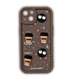 iPhone 13 Coffee Case - 3D Coffee Silicon Case