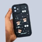 iPhone 11 Coffee Case - 3D Coffee Silicon Case - Image 4