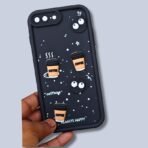 iPhone 7 Plus Coffee Case - 3D Coffee Silicon Case - Image 2